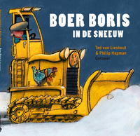 Boer Boris in de sneeuw - digitaal